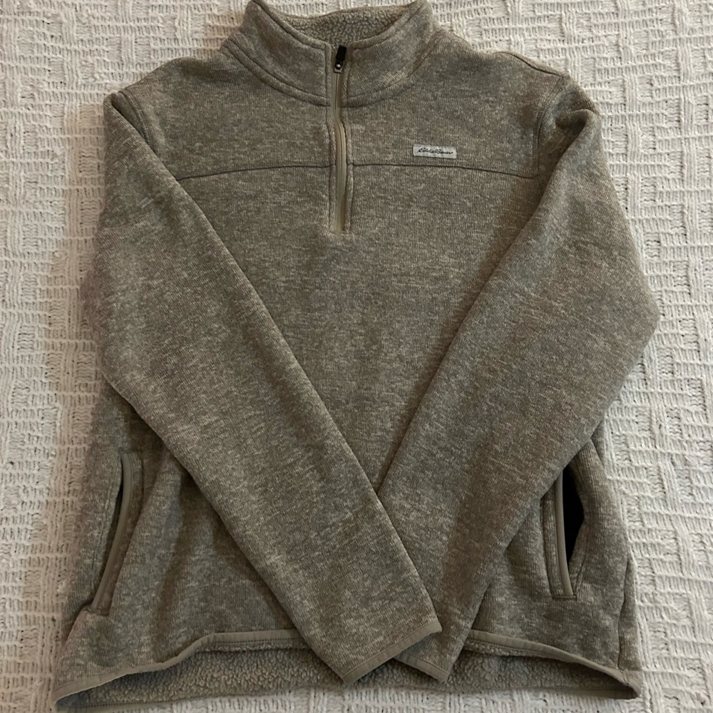 Gray Eddie Bauer pullover
